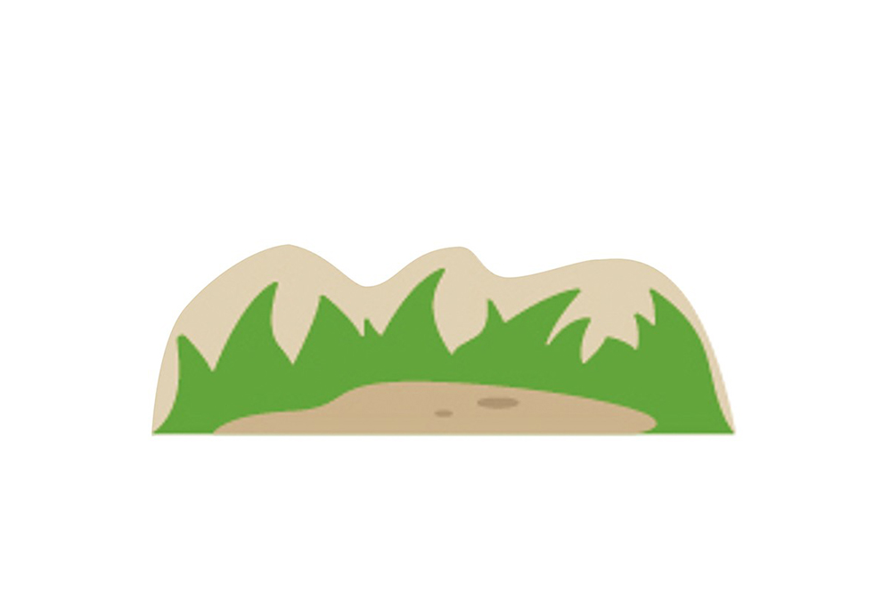 活動牆主題背板-草叢