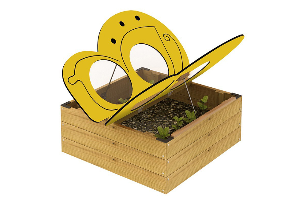 戶外防蟲防寒花圃-蝴蝶