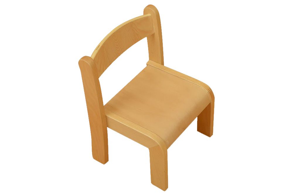 masterkidz 可堆疊櫸木椅