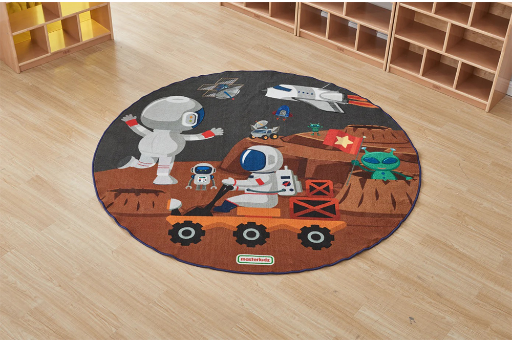 masterkidz 圓形地毯(登陸月球)