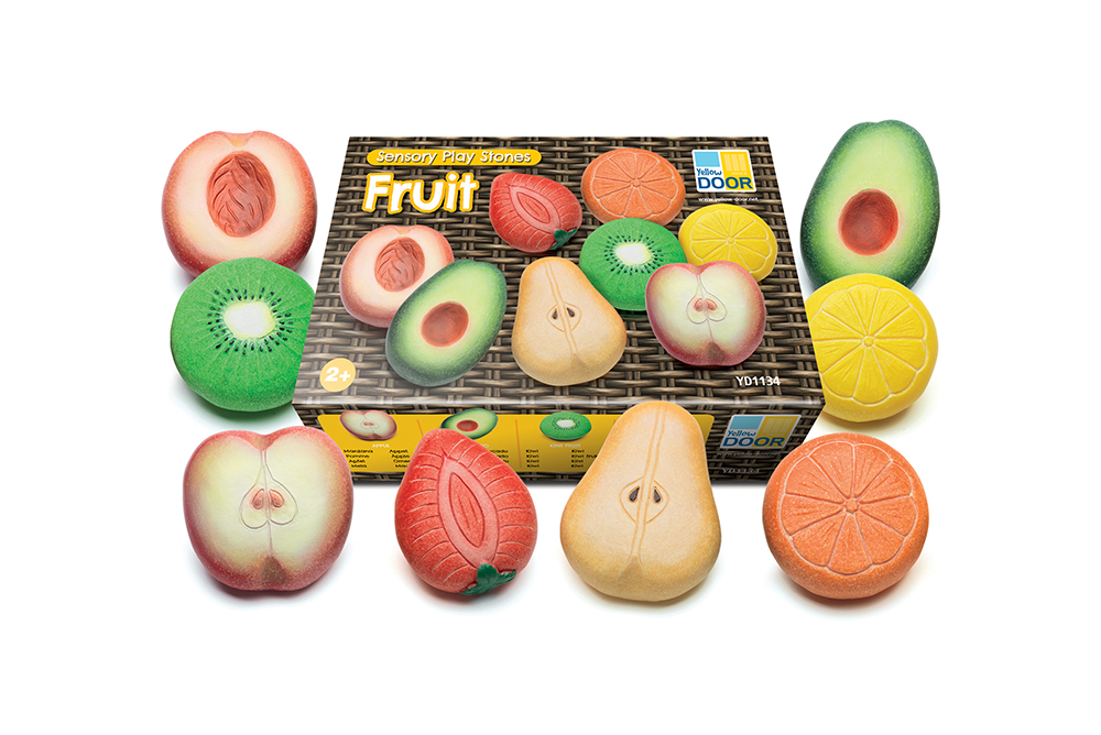 Yellow DOOR 感官遊戲石-水果