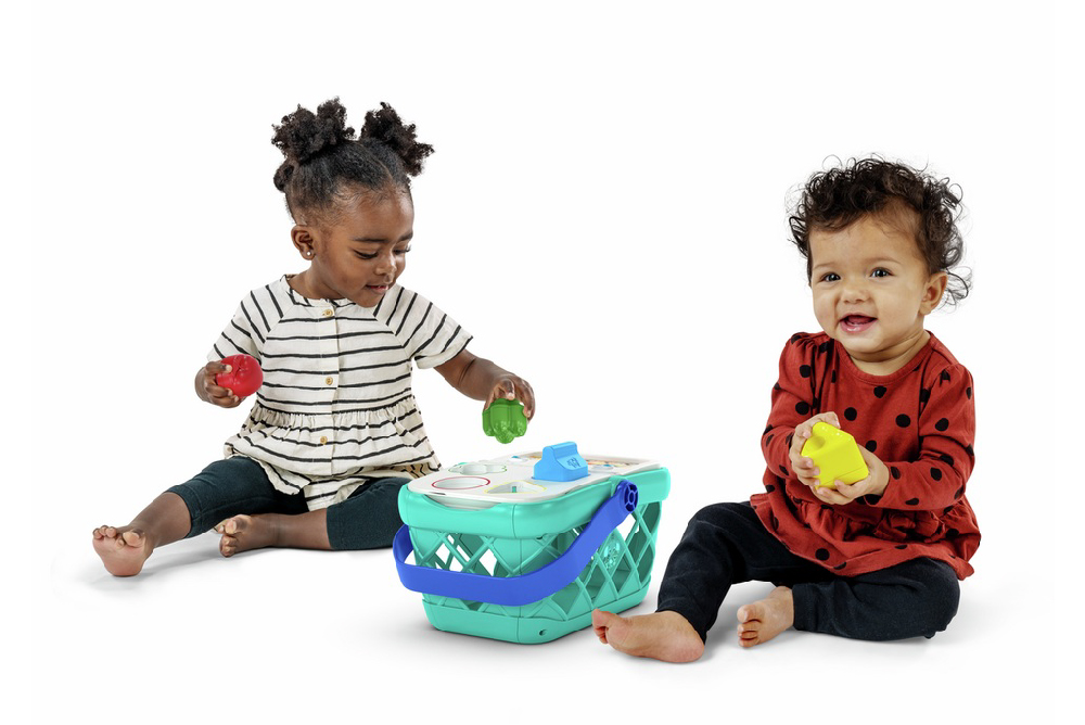 德國 Hape Baby Einstein形狀分類購物籃