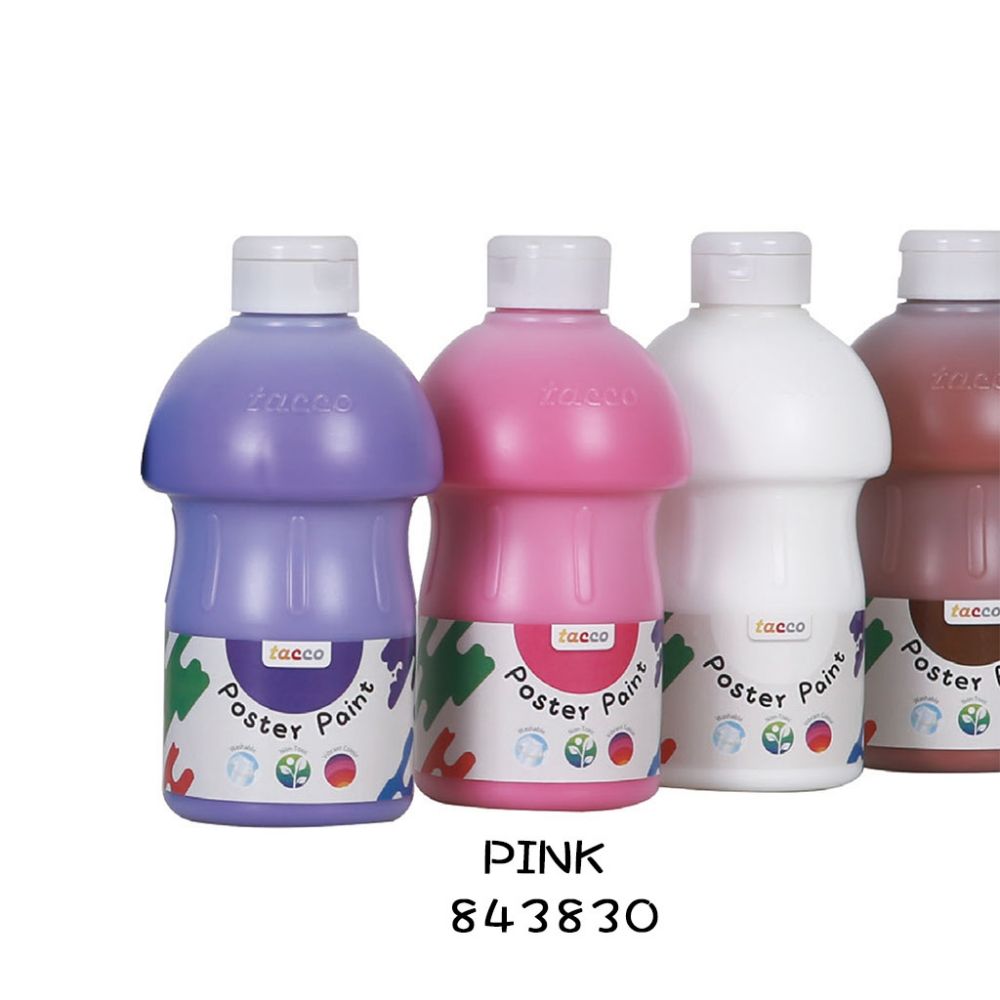 兒童繪畫顏料500ml-粉