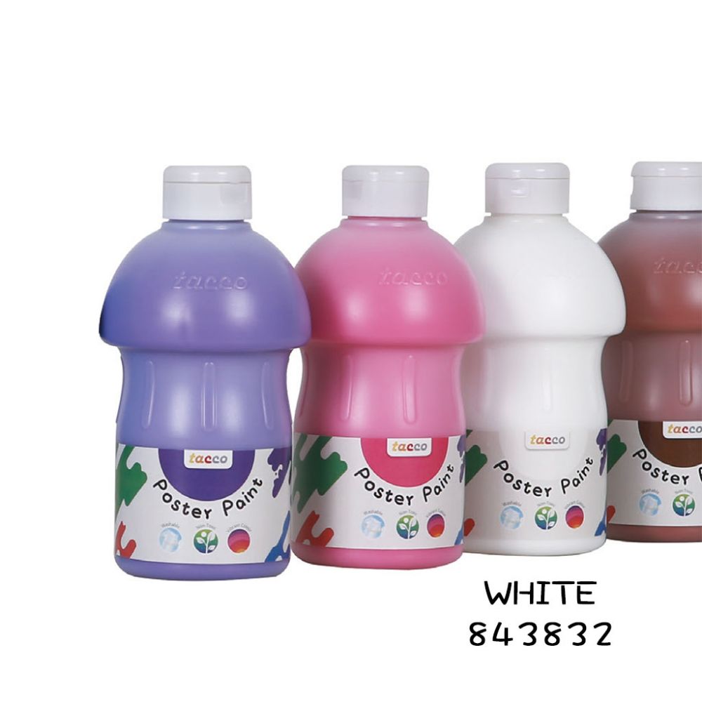 兒童繪畫顏料500ml-白