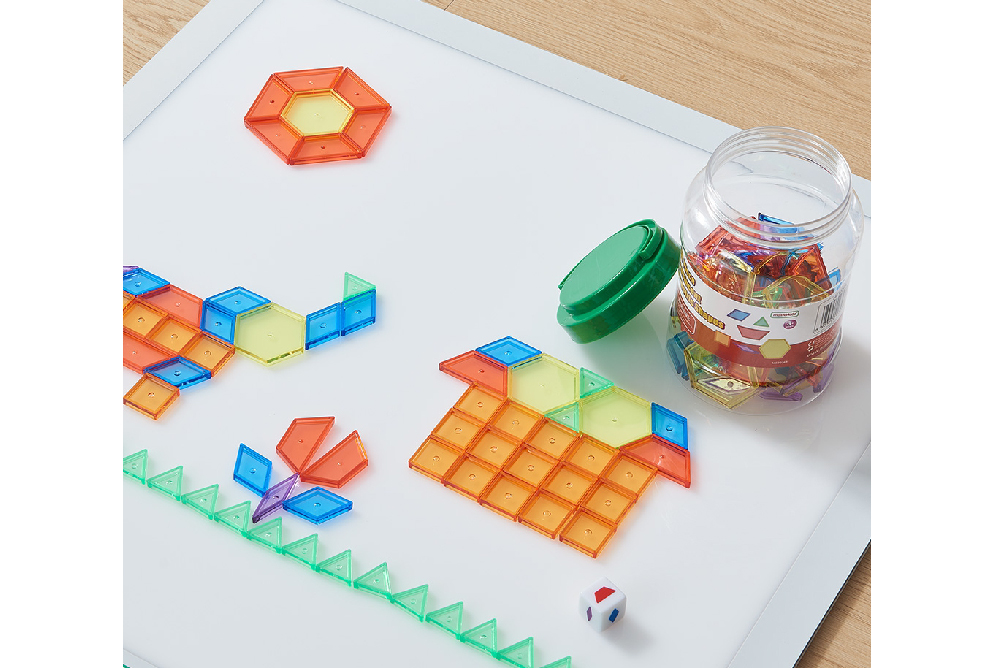 Masterkidz 半透明幾何片140件套