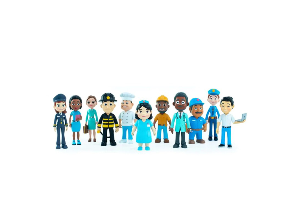 miniland 社會關係學習人偶11入組-專業職人