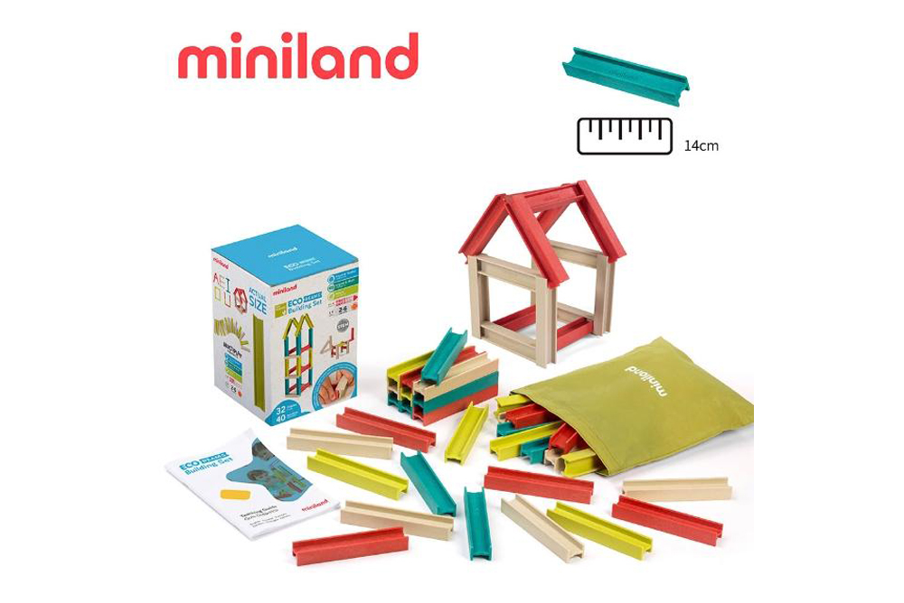 miniland ECO工型積木32入